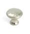 From The Anvil Polished Nickel Hammered Cabinet Knob - Medium