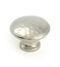From The Anvil Polished Nickel Hammered Cabinet Knob - Large