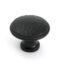 From The Anvil Aged Bronze Hammered Cabinet Knob - Large