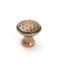 From The Anvil Polished Bronze Hammered Cabinet Knob - Small
