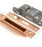 From The Anvil Polished Bronze 2½" 5 Lever BS Sash Lock KA