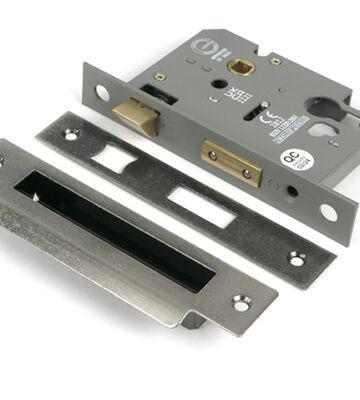 From The Anvil Pewter 3″ Euro Profile Sash Lock