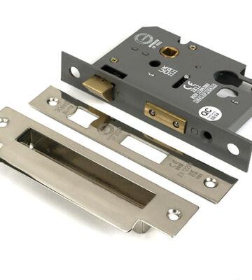 From The Anvil Polished Nickel 3″ Euro Profile Sash Lock