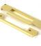 From The Anvil Polished Brass ½" Rebate Kit for Euro Sash Lock
