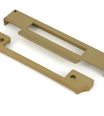 From The Anvil Satin Brass ½” Rebate Kit for Euro Sash Lock