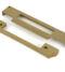 From The Anvil Satin Brass ½" Rebate Kit for Euro Sash Lock