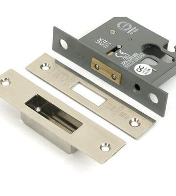 From The Anvil Polished Nickel 2½” Euro Profile Dead Lock