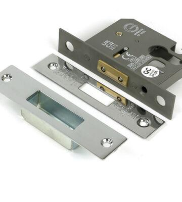 From The Anvil Polished Chrome 2½” Euro Profile Dead Lock