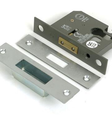 From The Anvil Satin Chrome 2½” Euro Profile Dead Lock