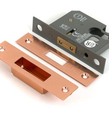 From The Anvil Polished Bronze 2½” Euro Profile Dead Lock