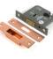 From The Anvil Polished Bronze 3" Euro Profile Dead Lock