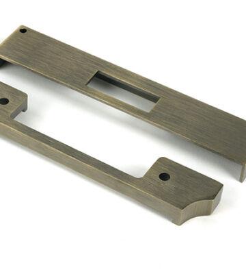 From The Anvil Aged Brass ½” Rebate Kit for Euro Dead Lock