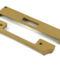From The Anvil Satin Brass ½" Rebate Kit for Euro Dead Lock