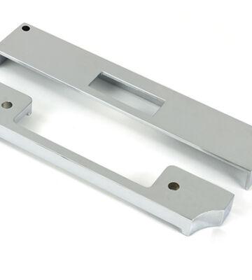 From The Anvil Polished Chrome ½” Rebate Kit for Euro Dead Lock
