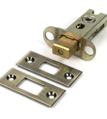 From The Anvil Aged Brass 2½” Heavy Duty Tubular Deadbolt