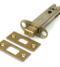 From The Anvil Satin Brass 4" Heavy Duty Tubular Deadbolt