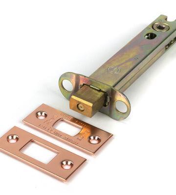From The Anvil Polished Bronze 5″ Heavy Duty Tubular Deadbolt