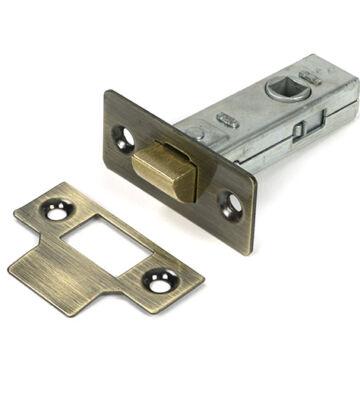 From The Anvil Aged Brass 2½” Tubular Mortice Latch