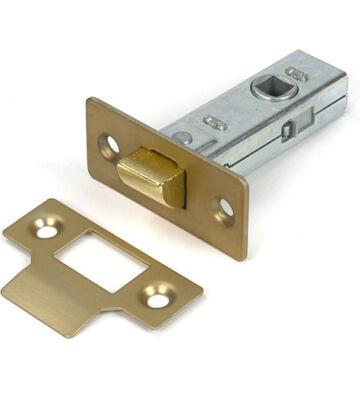 From The Anvil Satin Brass 2½” Tubular Mortice Latch