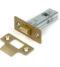 From The Anvil Satin Brass 2½" Tubular Mortice Latch