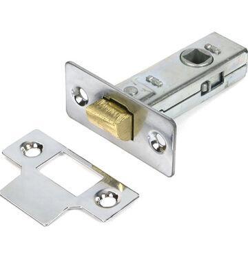 From The Anvil Polished Chrome 2½” Tubular Mortice Latch