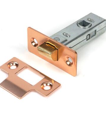 From The Anvil Polished Bronze 2½” Tubular Mortice Latch
