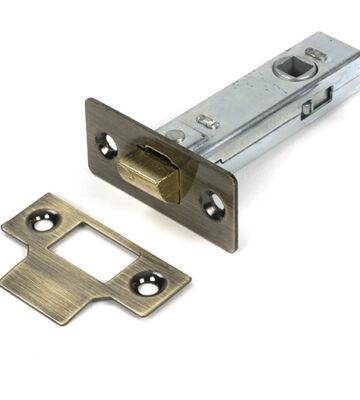 From The Anvil Aged Brass 3″ Tubular Mortice Latch