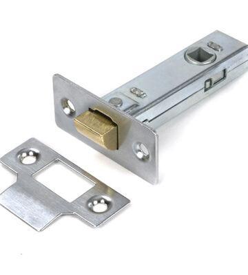 From The Anvil Satin Chrome 3″ Tubular Mortice Latch
