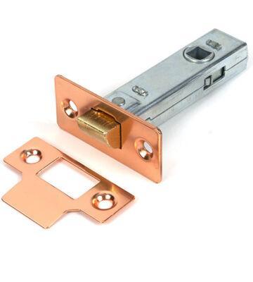 From The Anvil Polished Bronze 3″ Tubular Mortice Latch