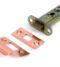 From The Anvil Polished Bronze 3" Heavy Duty Latch