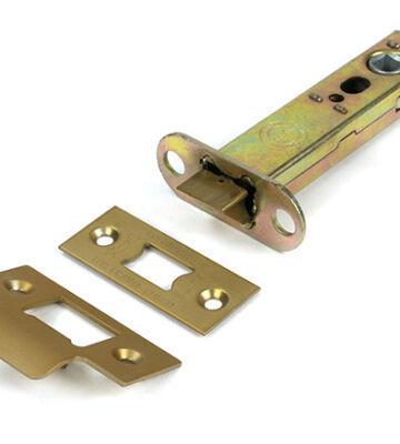 From The Anvil Satin Brass 4″ Heavy Duty Latch
