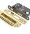 From The Anvil Polished Brass 2½" Heavy Duty Bathroom Mortice Lock