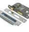 From The Anvil Polished Chrome 2½" Heavy Duty Bathroom Mortice Lock