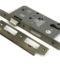 From The Anvil Aged Brass Euro Din Sash Lock - 60mm Backset/72mm Centre