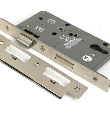 From The Anvil Polished Nickel Euro Din Sash Lock – 60mm Backset/72mm Centre