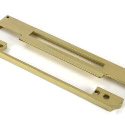 From The Anvil Polished Brass ½" Rebate Kit for Euro Din Sash Lock