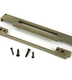 From The Anvil Aged Brass ½" Rebate Kit for Euro Din Sash Lock - Image 3