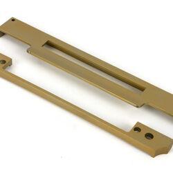 From The Anvil Satin Brass ½" Rebate Kit for Euro Din Sash Lock