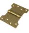 From The Anvil Satin Brass 4" x 3" x 5" Parliament Hinge (pair) ss