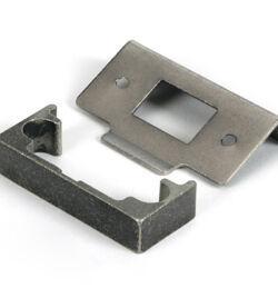 From The Anvil Pewter ½" Rebate Kit for Tubular Mortice Latch