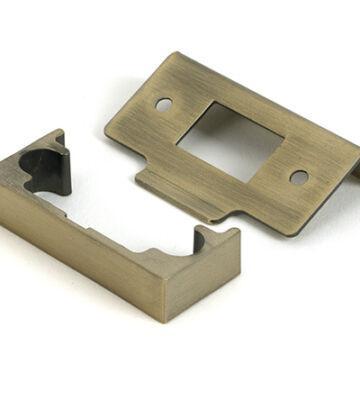 From The Anvil Aged Brass ½” Rebate Kit for Tubular Mortice Latch