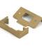 From The Anvil Satin Brass ½" Rebate Kit for Tubular Mortice Latch