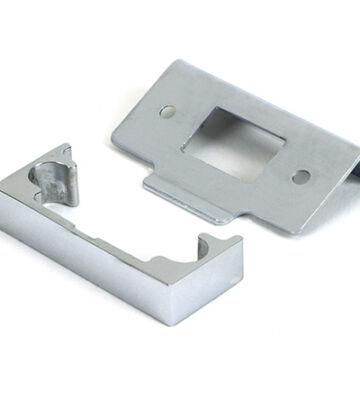 From The Anvil Polished Chrome ½” Rebate Kit for Tubular Mortice Latch