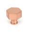 From The Anvil Polished Bronze Kahlo Cabinet Knob - 32mm