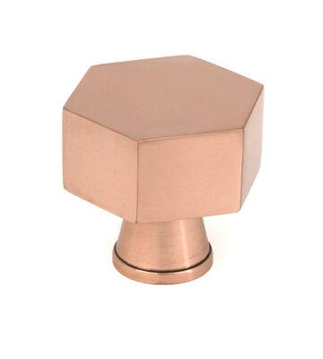 From The Anvil Polished Bronze Kahlo Cabinet Knob – 38mm