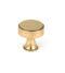 From The Anvil Polished Bronze Scully Cabinet Knob - 25mm