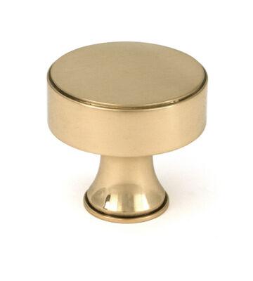 From The Anvil Polished Bronze Scully Cabinet Knob – 38mm