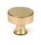 From The Anvil Polished Bronze Scully Cabinet Knob - 38mm