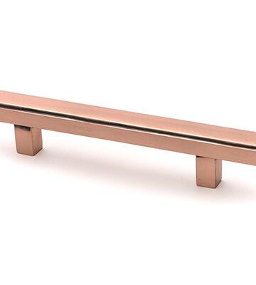From The Anvil Polished Bronze Scully Pull Handle – Small