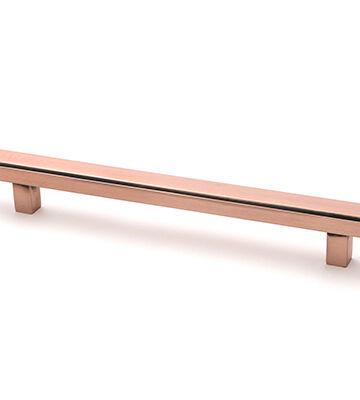 From The Anvil Polished Bronze Scully Pull Handle – Medium